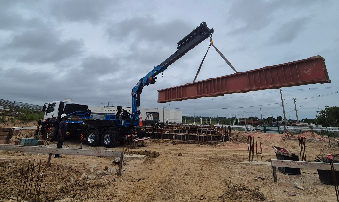 Equipamento de ensaio geotécnico em obra — Fundare Engenharia Porto Alegre RS